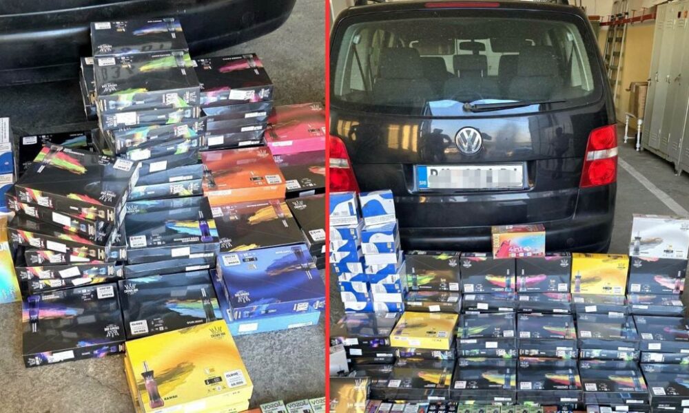Policia ndalon kontrabandën në Kamenicë  sekuestron 656 cigare elektronike të fshehura në valixhe