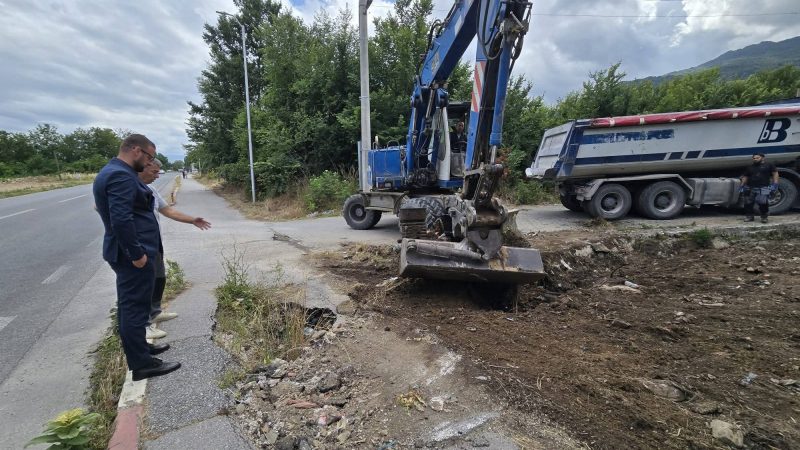 Më shumë se 10 vite neglizhencë  Memishi  Rregullohet trotuari dhe kanali i ujitjes në Përshefc Gllogjë