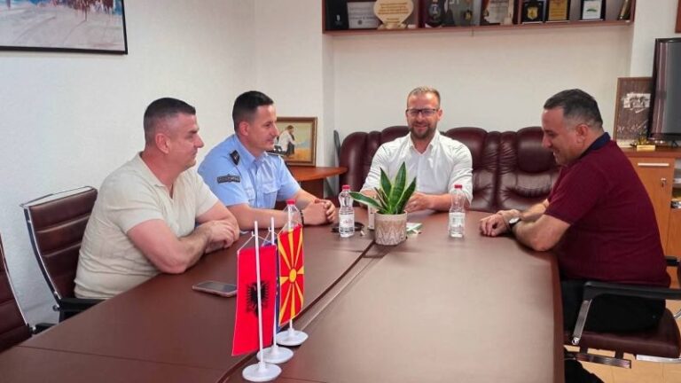 Daut Memishi takon komandantin e Policisë së Tetovës  në fokus siguria publike dhe bashkëpunimi institucional