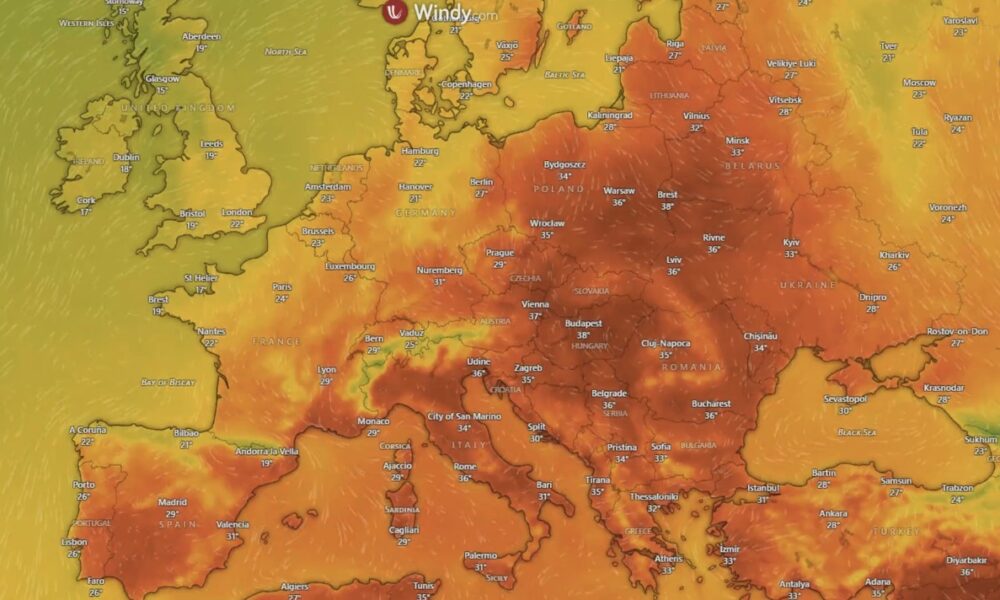 Europa po digjet vala vdekjeprurëse e të nxehtit merr jetë njerëzish dhe paralizon qytete të tëra