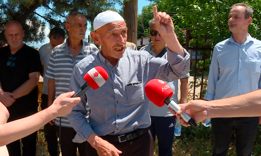 Banorët e fshatrave të Studeniçanit në protestë  kërkojnë ndërprerjen e prerjes së pyllit