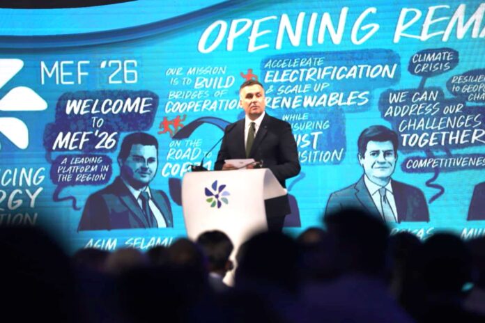 Ministri Hoxha hapi  MEF 2026  bën thirrje për përshpejtimin e tranzicionit të gjelbër në rajon