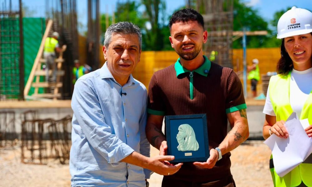 Izet Mexhiti pret Ylli Limanin në Shkup  vizitojnë kampusin e Universitetit  Nënë Tereza 