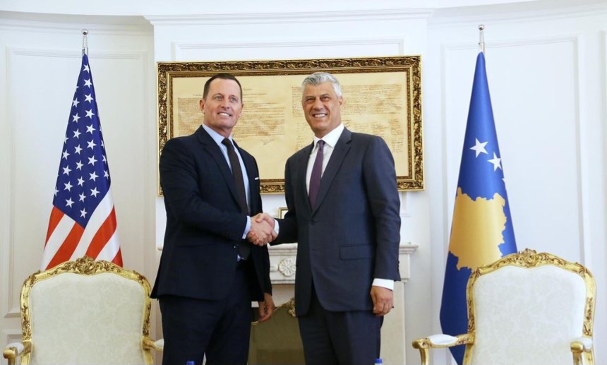 Reagon Grenell  Thaçi është i pafajshëm  çfarë po i pengon gjyqtarët të marrin vendim