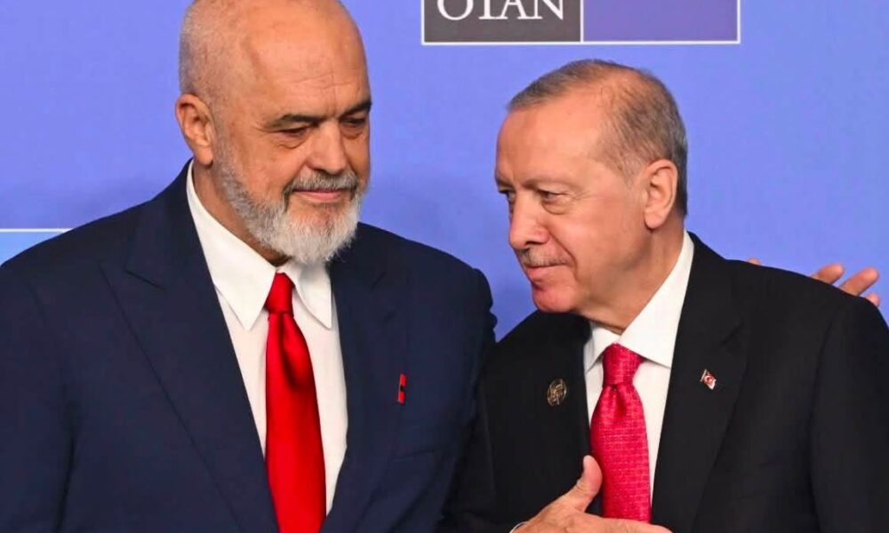 I buzëqeshur krah Erdoganit  Rama ndan foto nga Samiti i NATO s në Turqi