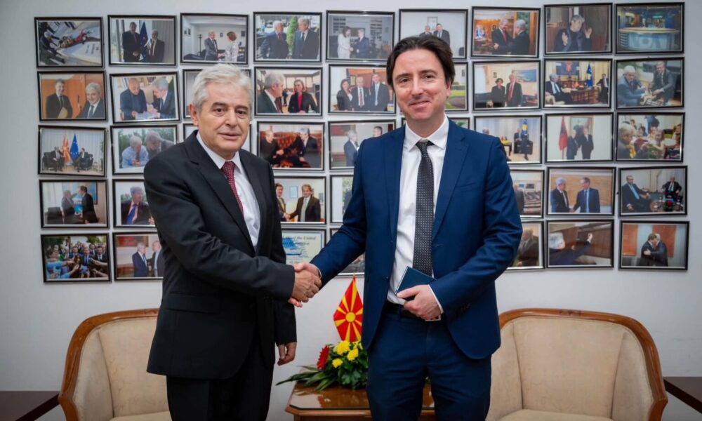Takimi Ahmeti Lawson  diskutohet për Marrëveshjen e Ohrit dhe perspektivën evropiane