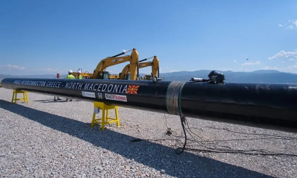 Vitin e ardhshëm pritet të mbarojë gazsjellësi ndërmjet Maqedonisë së Veriut dhe Greqisë  vlerësoi Ministria e Energjetikës