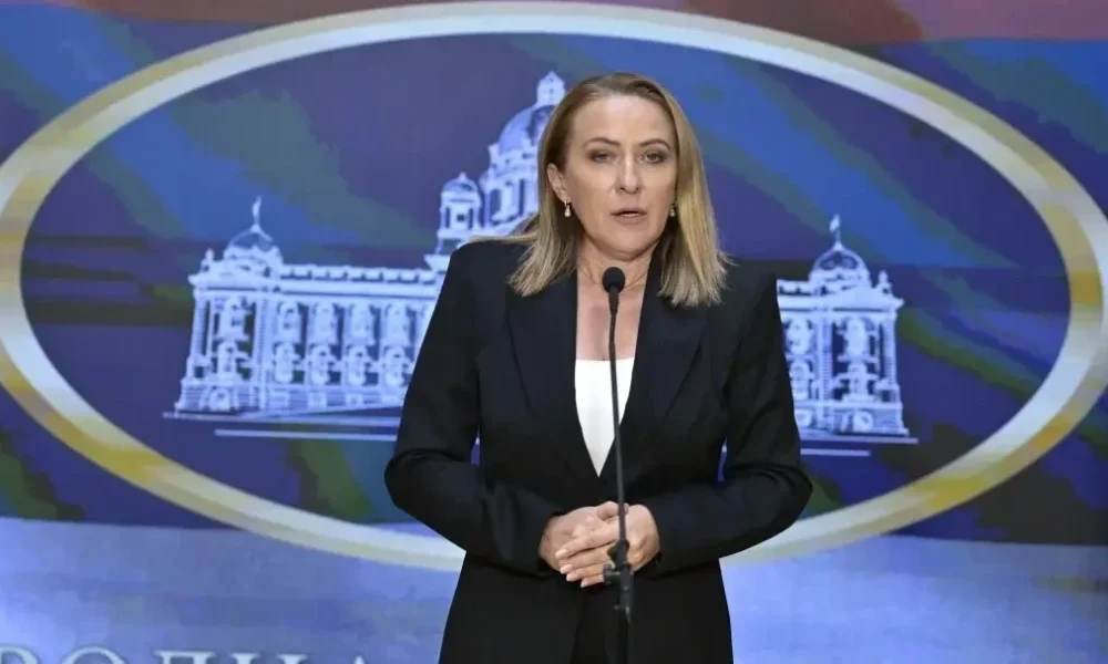 Ministrja serbe kërkon falje pas deklaratës për  spastrimin etnik të Kosovës   U nxor nga konteksti