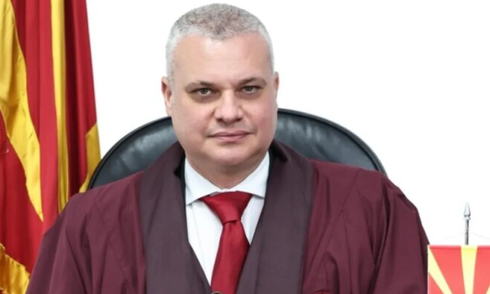 Jep dorëheqje gjyqtari i Gjykatës Kushtetuese  Goce Naumovski