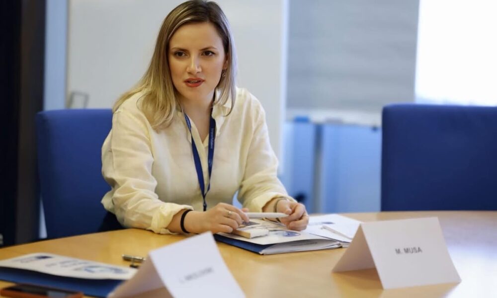 Mimoza Musa në Bruksel  Integrimi i Maqedonisë së Veriut në BE është interes strategjik i qytetarëve
