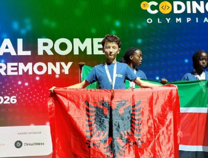 Jon Abdullahi nga Sllatina kurorëzohet me tre medalje në Olimpiadën Botërore të STEM it