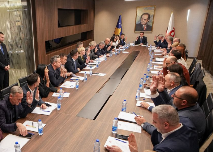 Zhvillime politike  mblidhet kryesia e LDK së