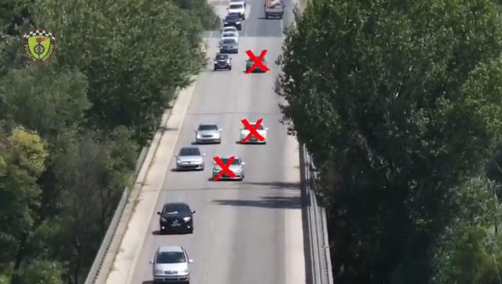 Policia Rrugore bën bilancin  Mbi 4 mijë gjoba dhe 8 arrestime në 24 orë