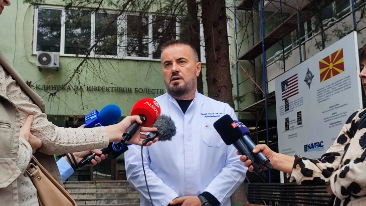 Cana  Shtatë persona me ethet e Nilit Perëndimor në Klinikën Infektive  njëri ende në gjendje të rëndë shëndetësore