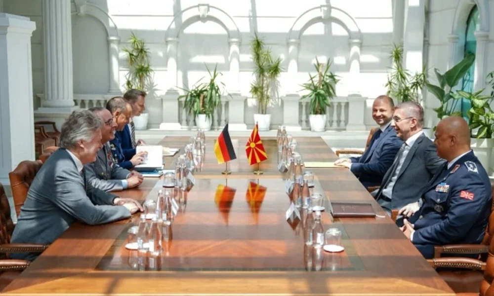 Mickoski Brojer  Maqedonia e Veriut dhe Gjermania drejt bashkëpunimit më të ngushtë ushtarak