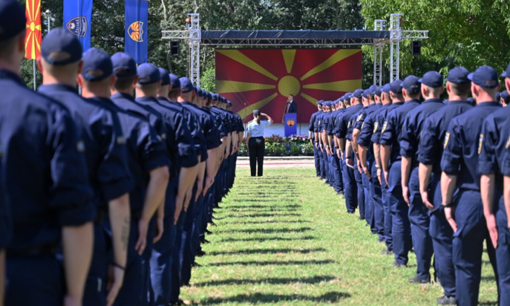 Policisë së Maqedonisë së Veriut iu bashkuan 496 zyrtarë të rinj policorë