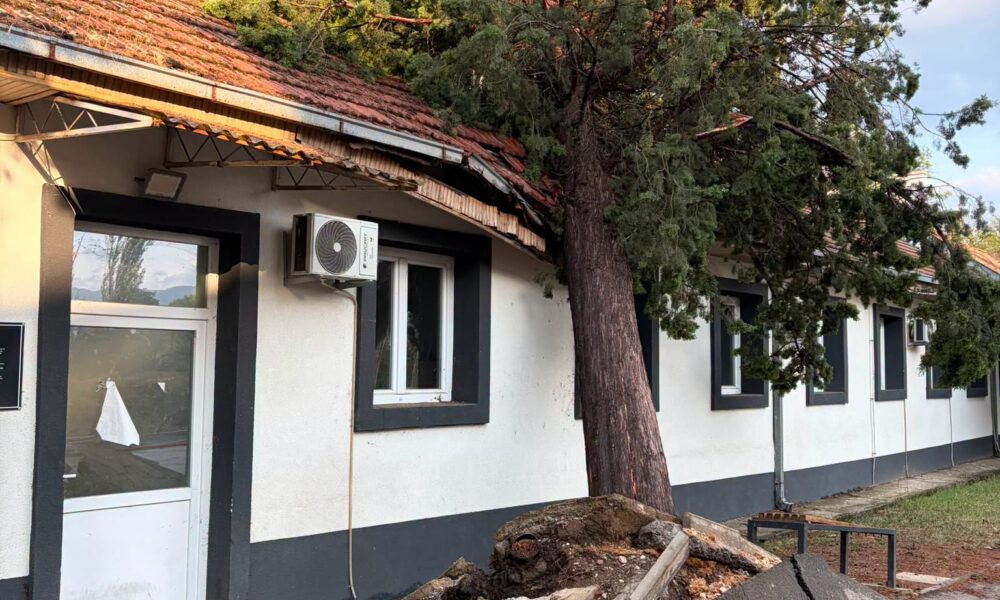 Stuhia shkakton dëme materiale në Universitetin  Nënë Tereza  në Shkup