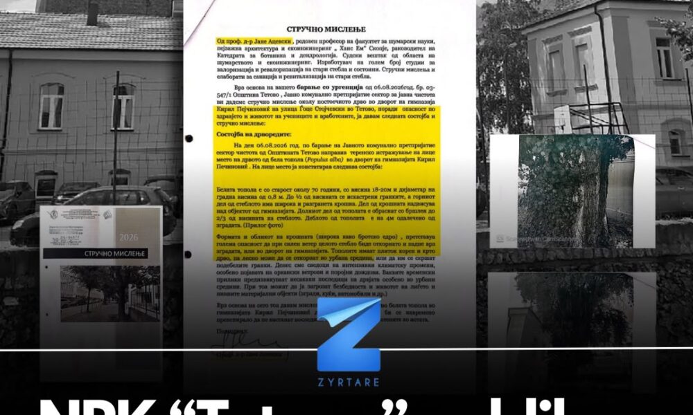 NPK  Tetova  publikon faktet  Pema në gjimnaz paraqiste rrezik