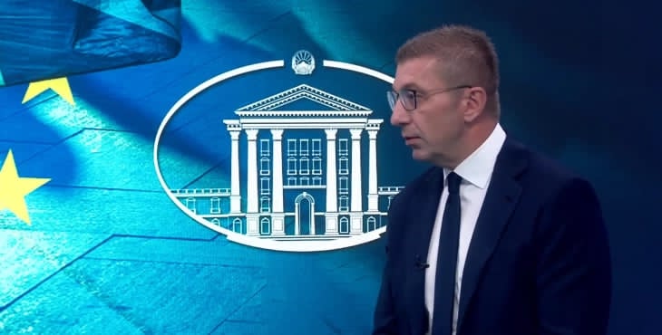 Mickoski  Kërkojmë zgjidhje për BE në  por qeveria e kaluar na la një pozicion krejtësisht tradhtar dhe humbës