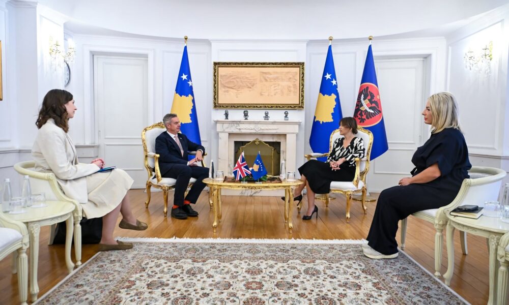 Ngërçi institucional  Haxhiu diskuton me ambasadorin britanik