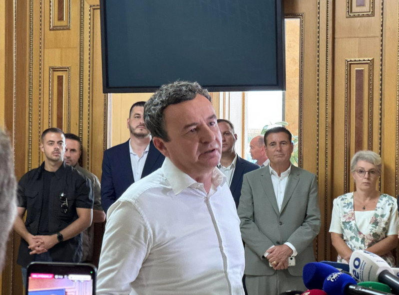 Kurti  Çfarëdo emri pa marrëveshje për president  do të na shpinte te zgjedhjet e reja