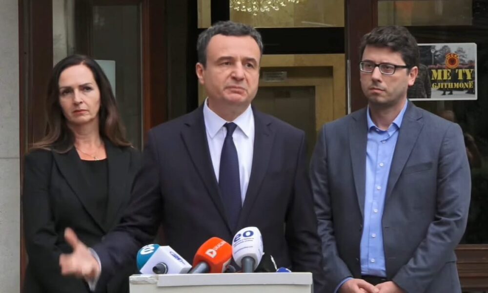 Përfundon takimi  Kurti  Pashë vullnet të LDK së që vendit t i sjellim president të ri