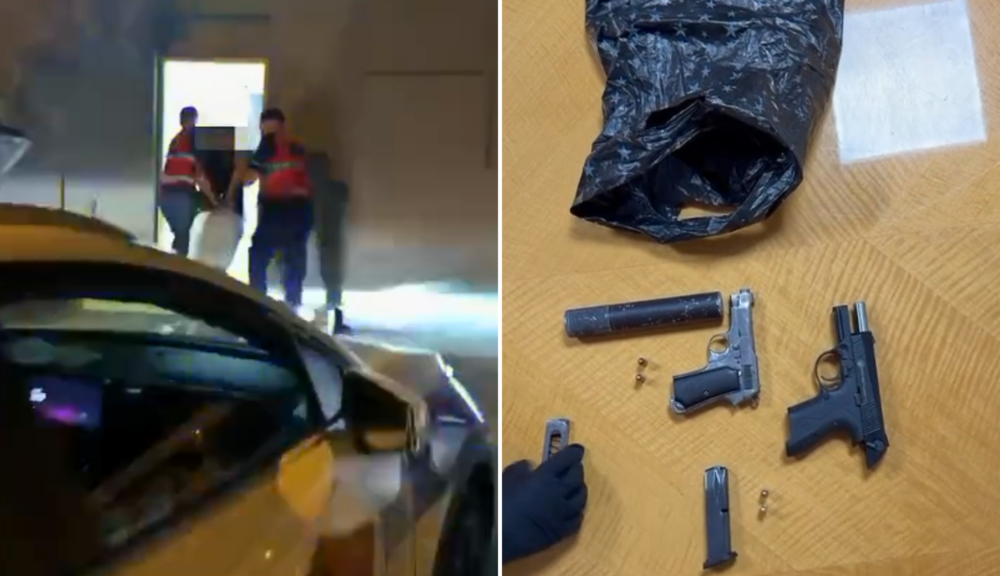 Ishin nisur për vrasje  Kapen në Sarandë me pistoleta dhe silenciatorë  arrestohen dy persona