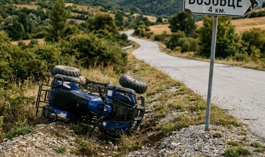 Tetovë  Motori del nga rruga  lëndohen rëndë nëna dhe dy fëmijë