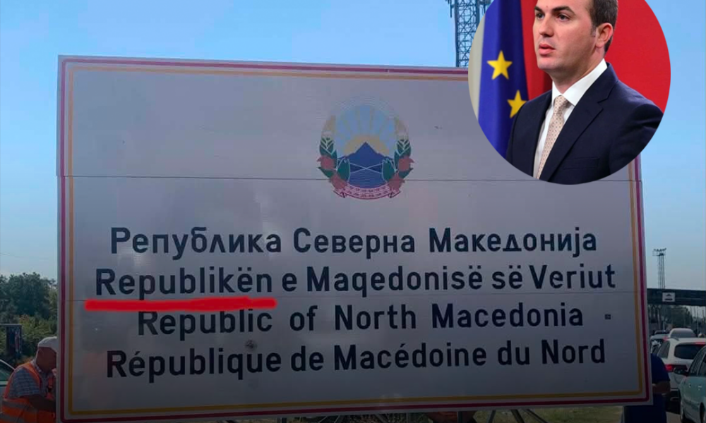Ademi  Edhe kur detyrohen ta vendosin gjuhën shqipe në tabelë  e bëjnë me gabime drejtshkrimore