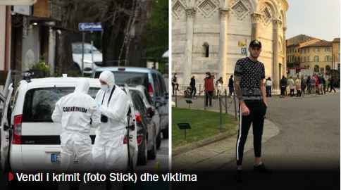 Autori dhe pistat e hetimit  Prokuroria zbardh vrasjen e Kevin Muharremit në Itali pas gjashtë muaj hetimesh
