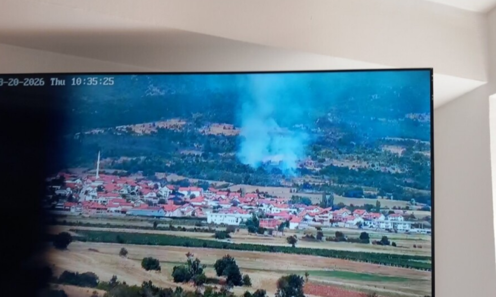 QMK  Kamerat inteligjente alarmuan në kohë për zjarrin pranë Nikushtakut