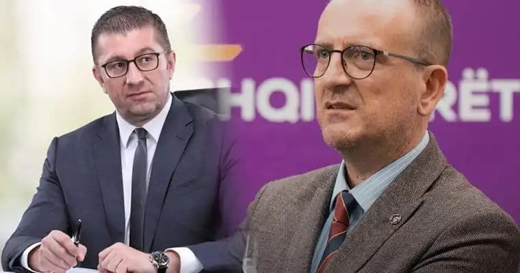 Taravari ashpër ndaj Mickoskit  Po ndiqni politikë presioni ndaj shqiptarëve