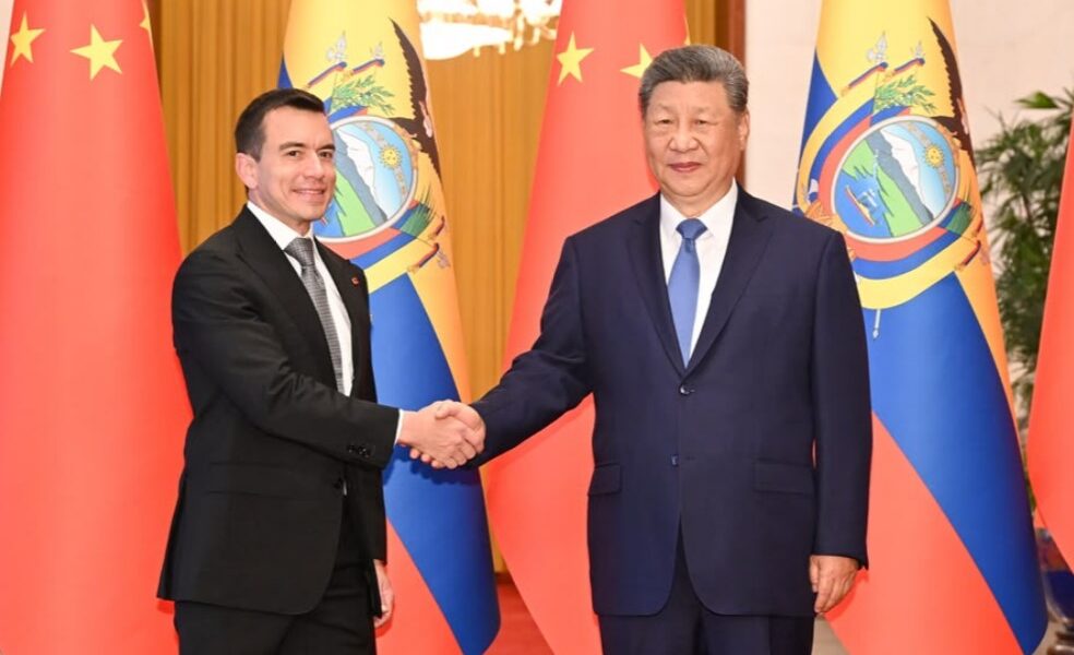 Kina dhe Ekuadori intensifikojnë bashkëpunimin