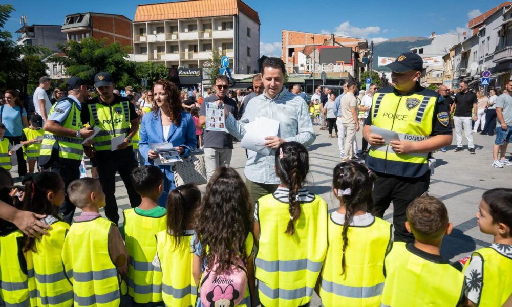 Limani  Me nxënësit e klasave të para për siguri më të madhe në trafik