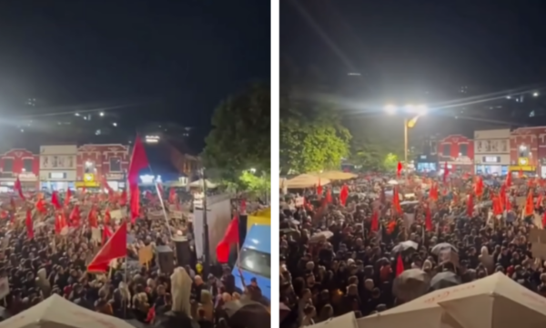 Protestë kundër Speciales edhe në Prizren  LKE ndan pamje  mijëra pjesëmarrës  Jo në emrin tim