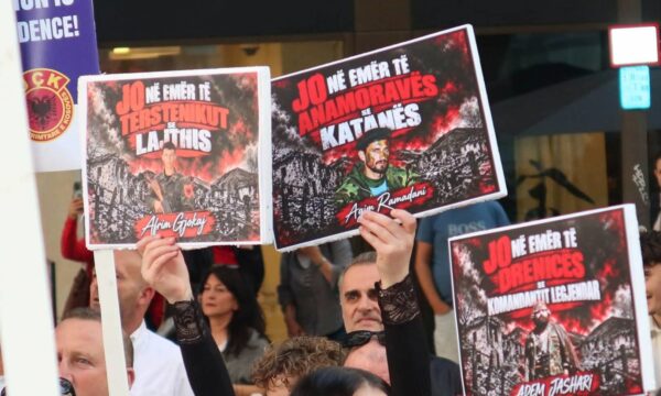   Jo në emrin tim     Protesta kundër dënimit të ish krerëve të UÇK së edhe në Hanover e Frankfurt