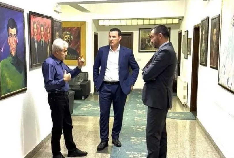 Tahiri e Shala takojnë Ali Ahmetin në Tetovë