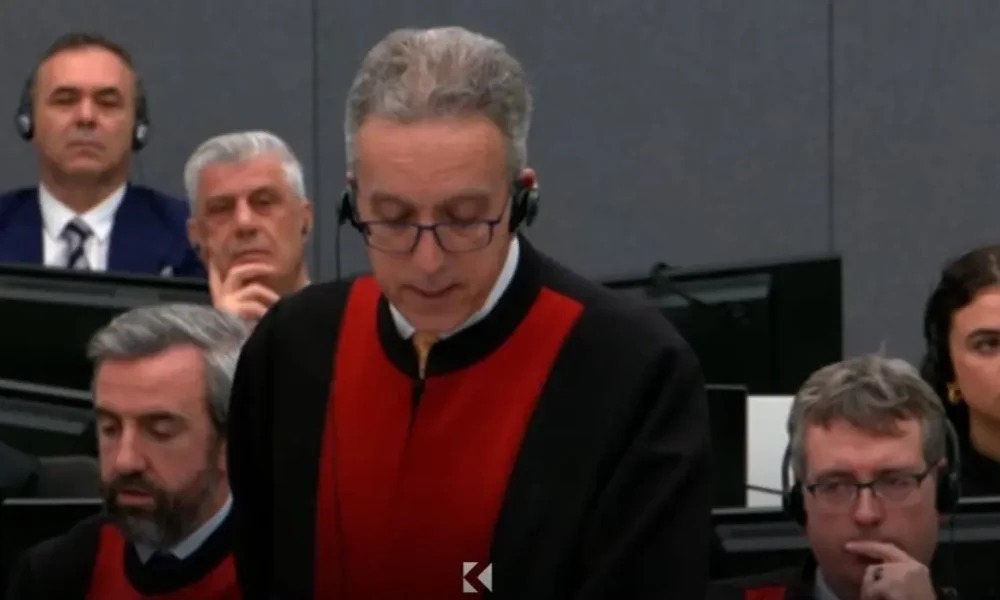  Thaçi është i pafajshëm  kjo është pikënisja juaj   deklarata e fuqishme e Mishetiqit në Hagë