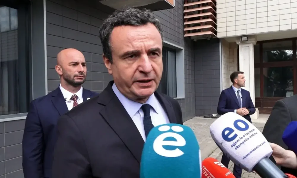 Kurti flet pas seancës  e konsideron të konstituuar Kuvendin e Kosovës