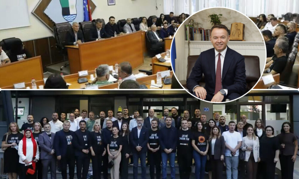 Kuvendit i Mitrovicës nxjerrë deklaratë ndaj Speciales   JO NË EMRIN TIM     Kryetari Peci nuk merr pjesë në mbledhje e as në foto të përbashkët