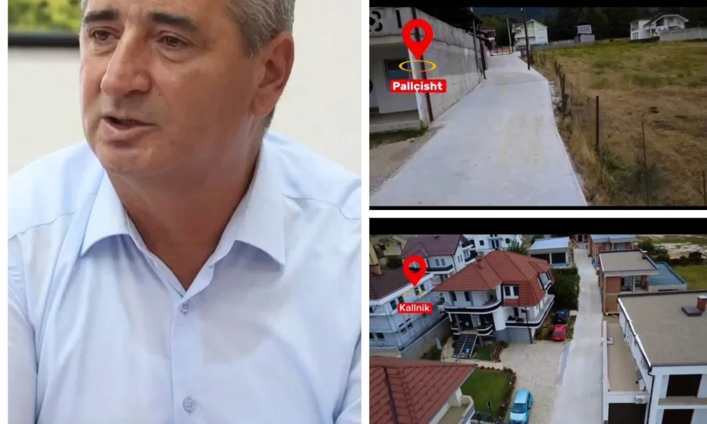 Feti Abazi  shpalos rrugicat e përfunduara në Kamjan  Pallçisht  Kallnik dhe Sellarcë   Vazhdojmë me ritëm të pandalshëm 