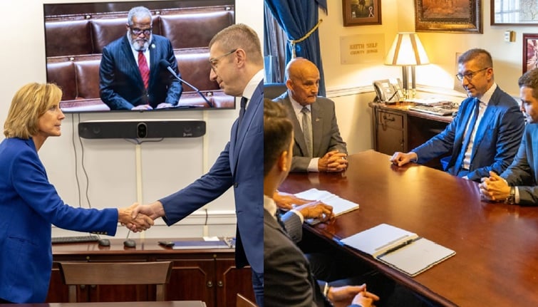 Mickoski zhvillon takime me kongresmenë amerikanë në Uashington