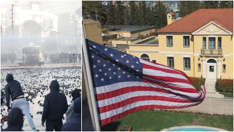Studentët në revoltë kundër Ramës  Reagon Ambasada e SHBA