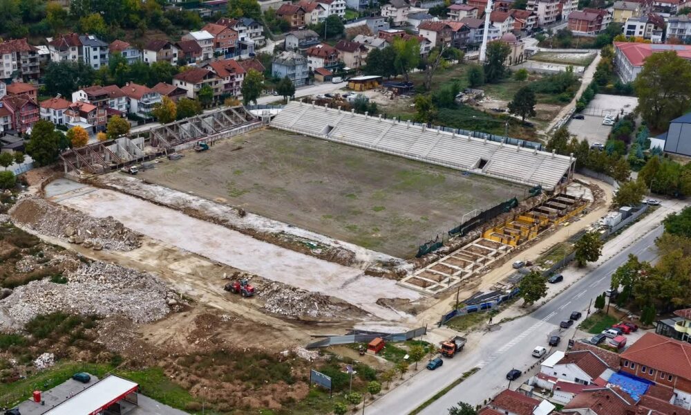 Kasami  Hap pas hapi drejt një stadiumi modern në Tetovë 