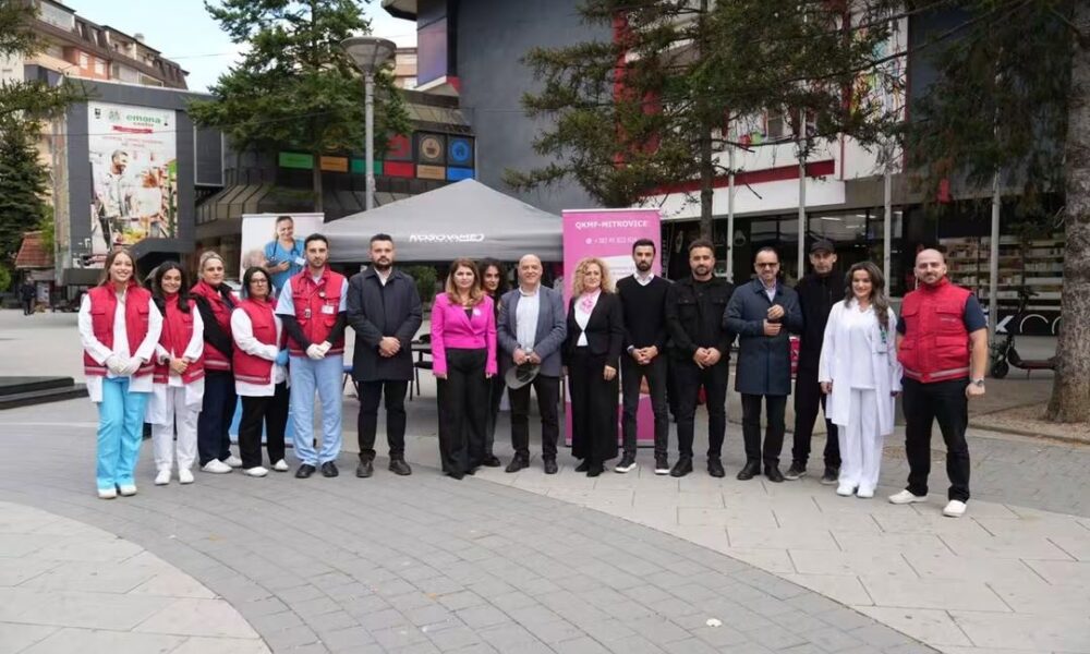 QKMF e Mitrovicës dhe Kosovamed Healthcare organizojnë aktivitet për muajin Tetori Rozë   muajin e ndërgjegjësimit kundër kancerit