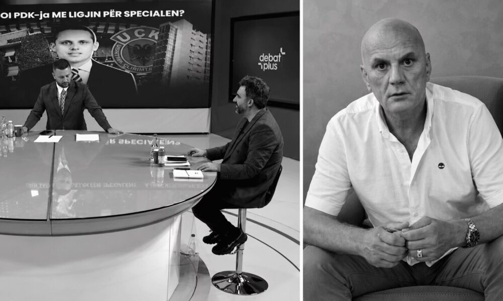  Na kanë dalë te reforma do    janë t u na pritë   Gani Geci tentoi të hynte në studiot e Dukagjinit 