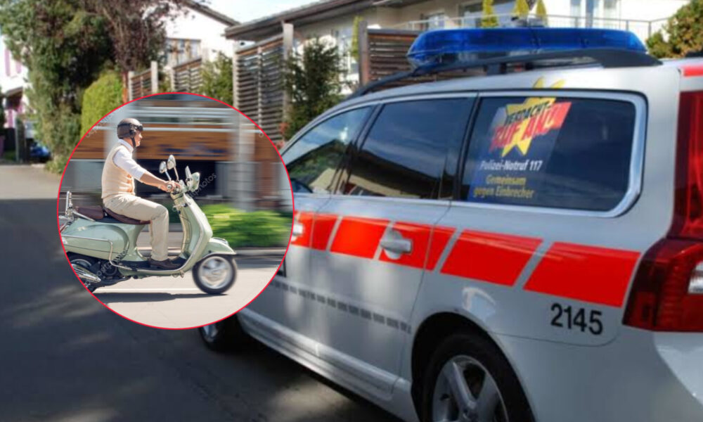 16 vjeçari nga Kosova shkakton kaos në Zvicër  me skuter të vjedhur nuk i ndalet Policisë në autostradë