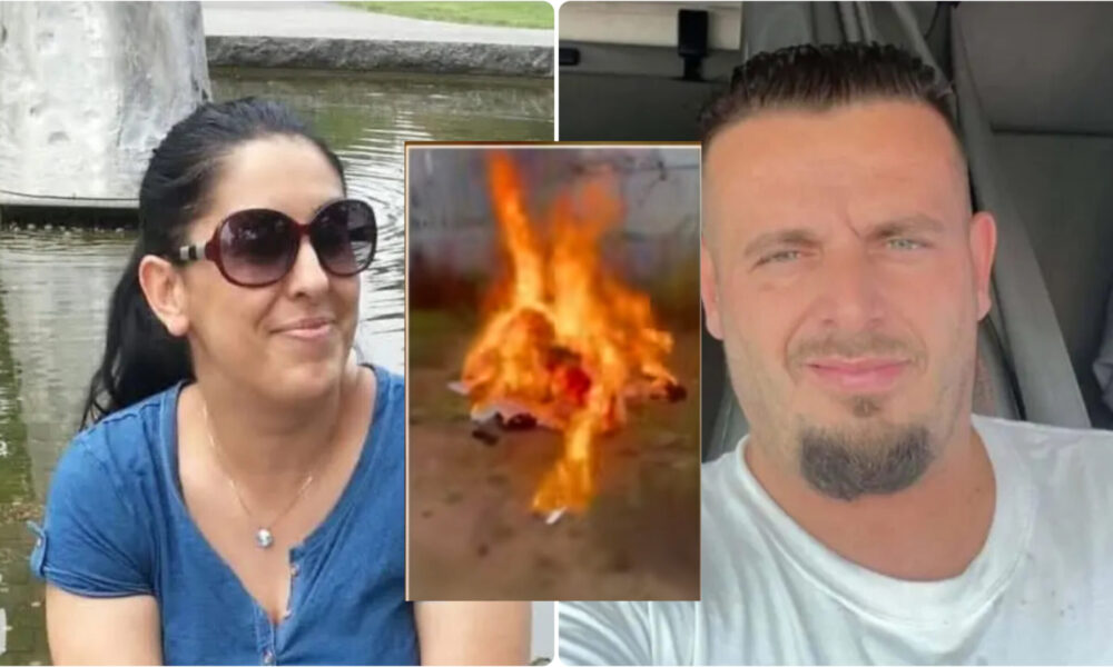 Pamje rrënqethëse  Publikohet videoja që Jeton Sylaj ia kishte dërguar Arlinda Zekajt  pamjet shfaqin djegien e rrobave