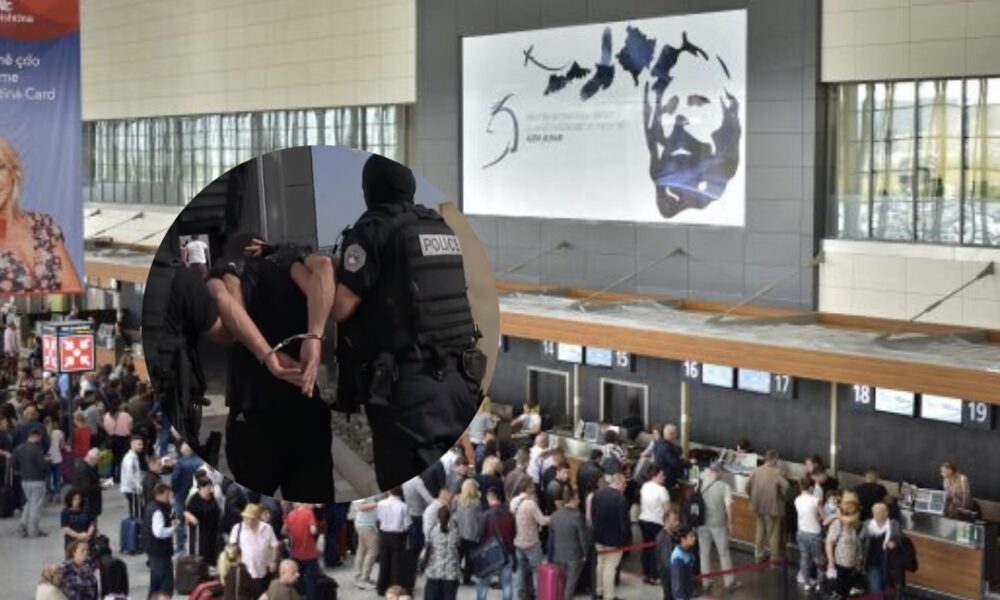 Po kërkohej nga Gjykata  kapet në Aeroportin  Adem Jashari  27 vjeçari  A B 