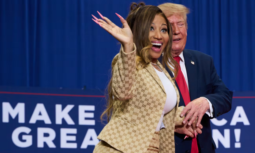  Është e vështirë të mos i vëresh   Trump bën komentin e papritur për format e Nicki Minaj